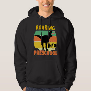 COOLES DINOSAUR - VERBRINGEN IN PRESCHOOL HOODIE