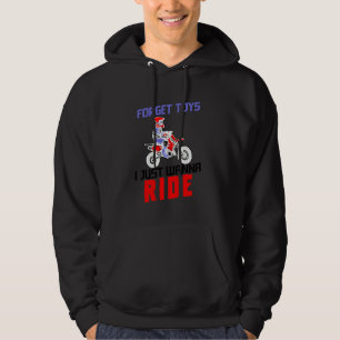 Cooles Dirt Bike für Jungen Männer lustig vergesse Hoodie