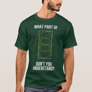 Cooles Dressurdesign für Damen Pferde T-Shirt