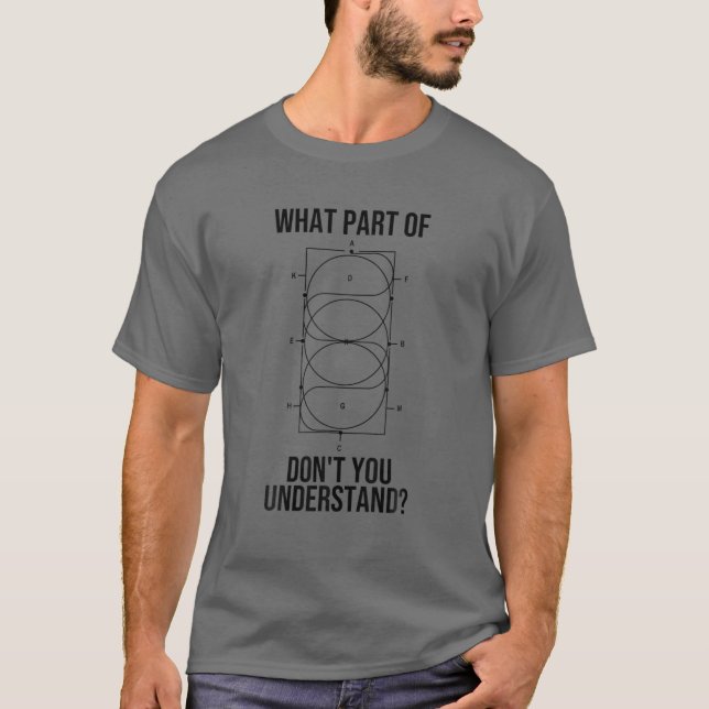 Cooles Dressurdesign für Damen Pferde T-Shirt (Vorderseite)