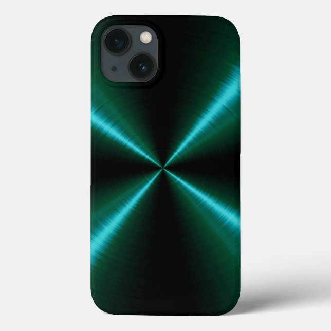 Cooles Edelstahlmetall 2 Case-Mate iPhone Hülle (Rückseite)