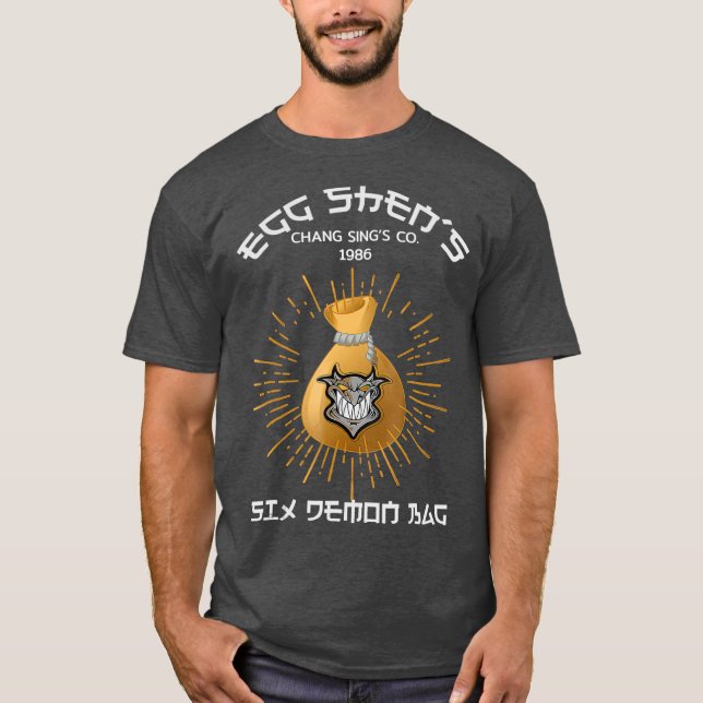 Cooles Ei Shens Sechs Demon Bag T-Shirt (Vorderseite)