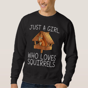 Cooles Eichhörnchen für Girls Kinder Chipmunk Zook Sweatshirt