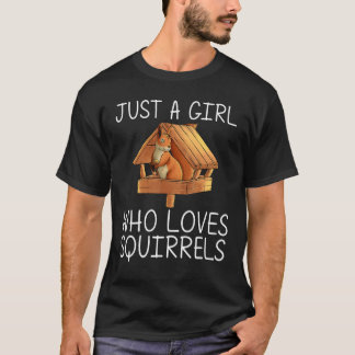 Cooles Eichhörnchen für Girls Kinder Chipmunk Zook T-Shirt