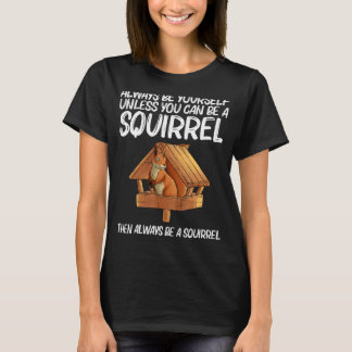Cooles Eichhörnchen für Männer Chipmunk Zookeeper T-Shirt