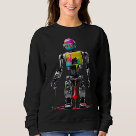 Cooles, einzigartiges Design des gestrichenen Robo Sweatshirt