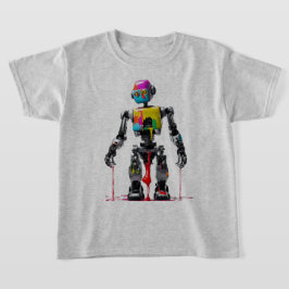 Cooles, einzigartiges Design des gestrichenen Robo T-Shirt