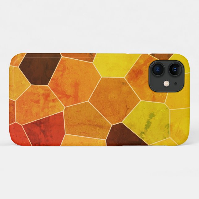 Cooles einzigartiges rustikales Muster Case-Mate iPhone Hülle (Rückseite (Horizontal))