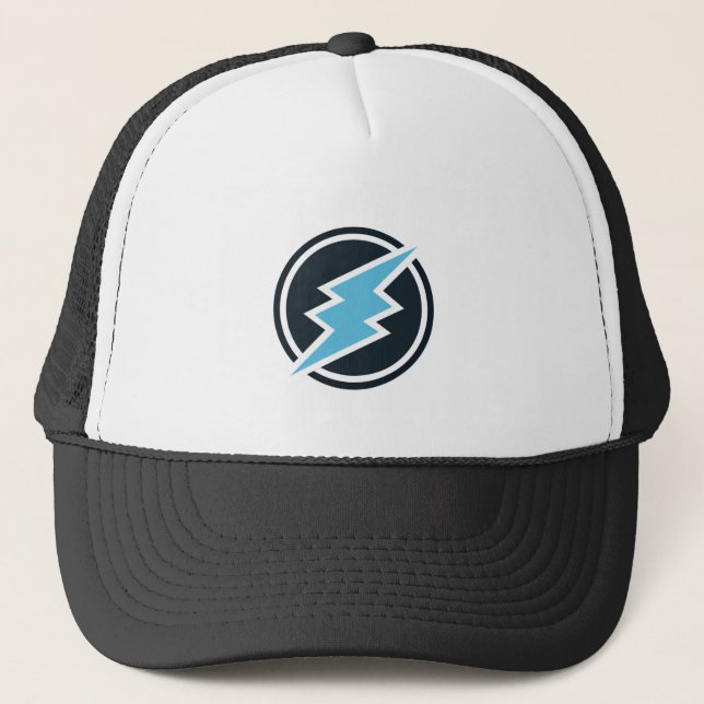 Cooles Electroneum Cryptocurrency Münzen-Zeichen Truckerkappe (Vorderseite)