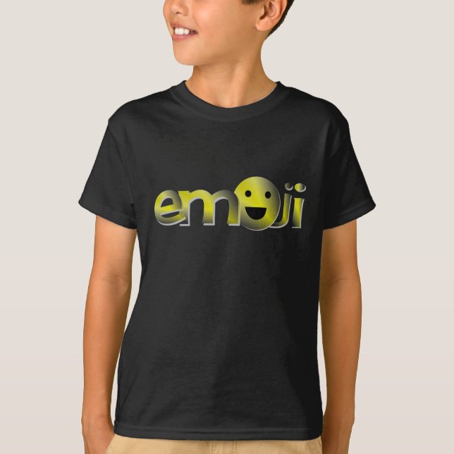 Cooles Emoji T-Shirt (Vorderseite)