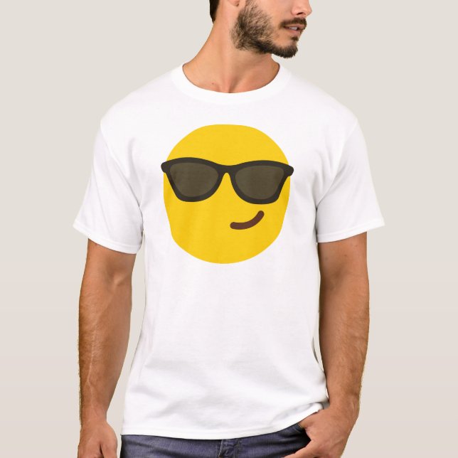 Cooles Emoji T-Shirt (Vorderseite)