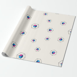 Cooles Enigma Kryptowährungszeichen Geschenkpapier