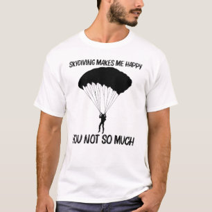 Cooles Fallschirmspringen für Damen T-Shirt