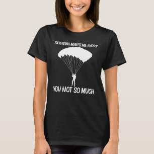 Cooles Fallschirmspringen für Männer Frauen Fallsc T-Shirt