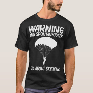 Cooles Fallschirmspringen für Männer Frauen Fallsc T-Shirt