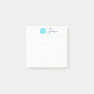 Cooles Farbbandmuster Post-it Klebezettel