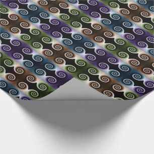 COOLES, farbiges Abstraktes Muster Geschenkpapier