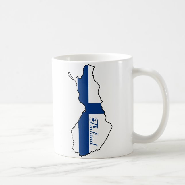Cooles Finnland Kaffeetasse (Rechts)