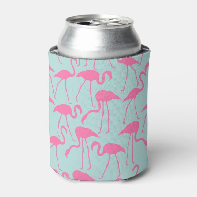 Cooles Flamingo-Muster Dosenkühler (Kanne Vorderseite)