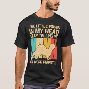 Cooles Frettchen für Damen - Besitzer T-Shirt