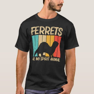 Cooles Frettchen für Männer Frauen Frettchen Haust T-Shirt