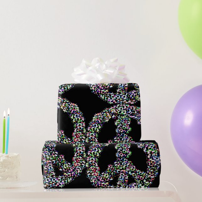 Cooles Friedenssymbylpapier Geschenkpapier (Partygeschenke)