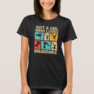 Cooles Frühstück für Girls Women Breakdancer Break T-Shirt