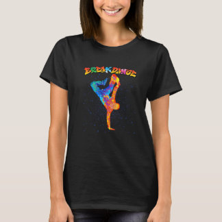 Cooles Frühstück & Hip Hop Musik Grafik T-Shirt