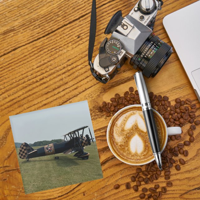 Cooles Fun-Foto, Pilotenfamilie, Luftfahrt Glasuntersetzer (Von Creator hochgeladen)