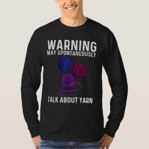 Cooles Garn für Männer Crocheter Strick Knitter Cr T-Shirt