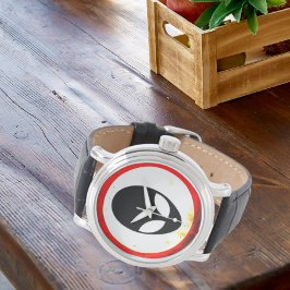 Cooles Gebiet 51 Straßenschild von Nevada Atch Armbanduhr