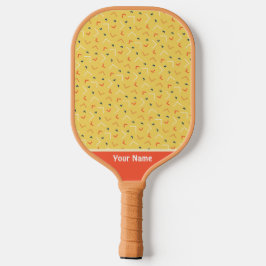 Cooles Gelbpaddel Pickleball Schläger