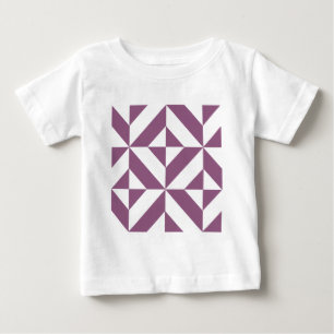 Cooles geometrisches Deko Cube Muster Baby T-shirt