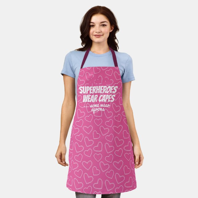 Cooles Geschenk für Mama Koch Baker's Schürze #mot (Getragen)