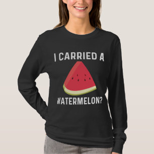 Cooles Geschenk für Männer Rote Melone T-Shirt