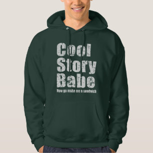 Cooles Geschichten-Baby. Jetzt mache gehe mich ein Hoodie