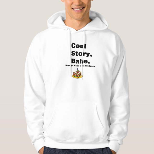 Cooles Geschichtenbaby gehen jetzt maqke ich Hoodie (Vorderseite)