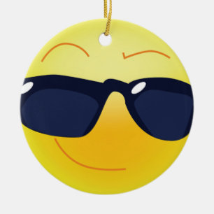 COOLES GESICHT KERAMIK ORNAMENT