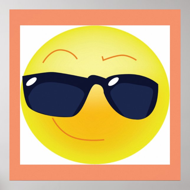 COOLES GESICHT POSTER (Vorne)