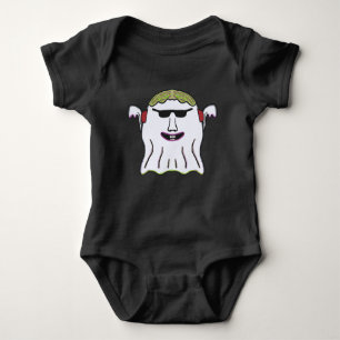 Cooles Ghost Baby Strampler