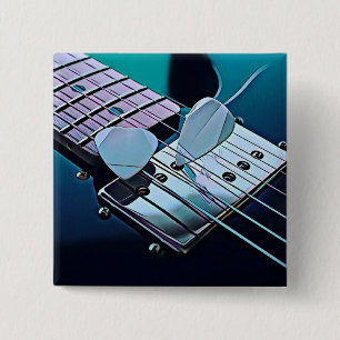 Cooles Gitarrengeschenk Button