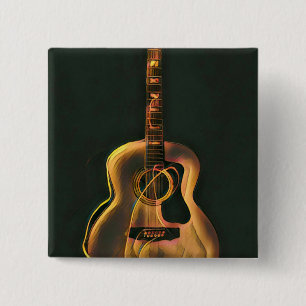 Cooles Gitarrengeschenk Button