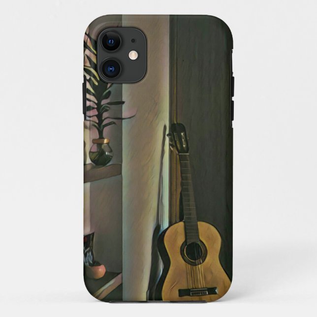 Cooles Gitarrengeschenk Case-Mate iPhone Hülle (Rückseite)