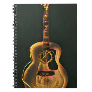 Cooles Gitarrengeschenk Notizblock