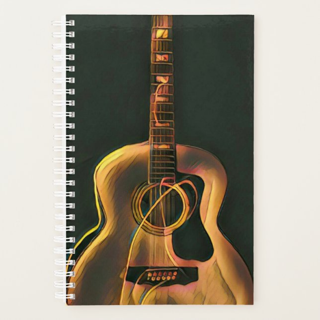 Cooles Gitarrengeschenk Planer (Vorderseite)