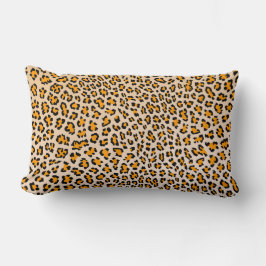 Cooles, glattes Leopardenmuster Lumbalkissen Lendenkissen