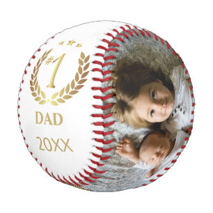 Cooles Gold #1 VATER Vathage Day Foto Baseball