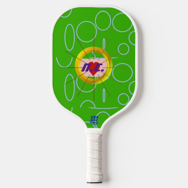 Cooles Green Pickleball Paddel Pickleball Schläger (Vorderseite)