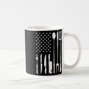 Cooles Grillen für Männer - Flag Grillen Rbeque Sm Kaffeetasse