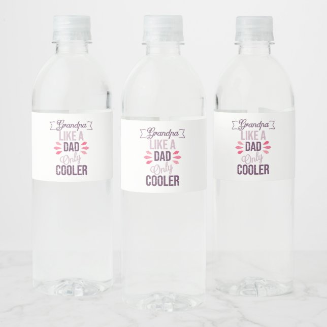 Cooles Großvater-Sprichwort (Flaschen)